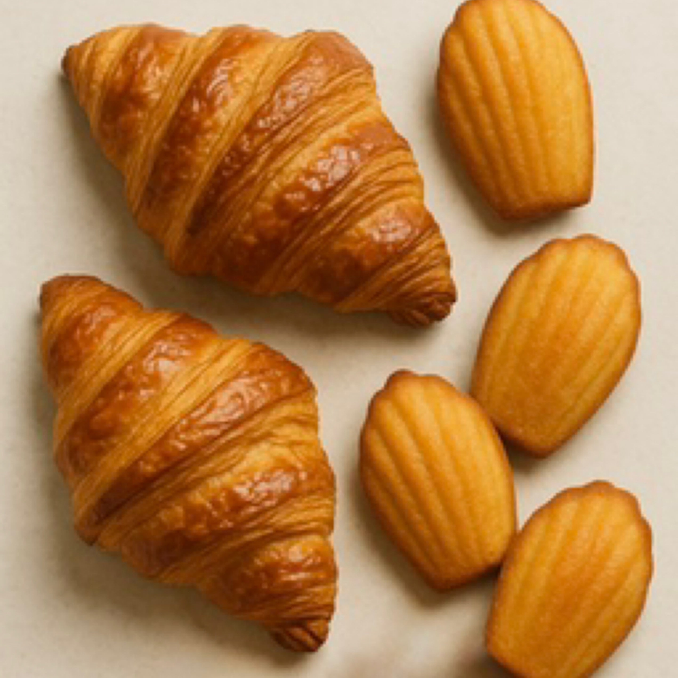 La Midnight Duo Box- 2 Pastries + 4 Madeleines